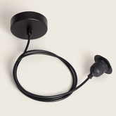 Lampa Wisząca Boho z Rattanu Zewnętrzna Abruzzo Maria 40cm E27