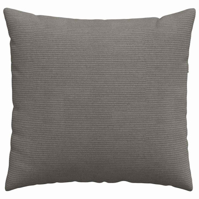 Poduszki na sofę 2 pcs Jasnoszary 45 x 45 cm Tkanina sztruksowa