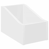 Pudełko na płyty LP Biały 18 x 32 x 18 cm Drewno inżynieryjne