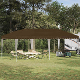 Namiot imprezowy rozkładany 575 x 290 x 245 cm Ciemnoszary