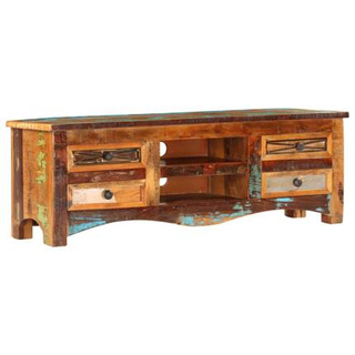 vidaXL Szafka pod TV, 120x30x40 cm, lite drewno odzyskane model standard