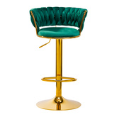 4Rico Hoker barowy QS-B313a aksamit zielony 147828