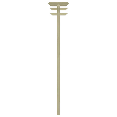 Pergola ogrodowa, impregnowane drewno sosnowe, 180x210x40cm