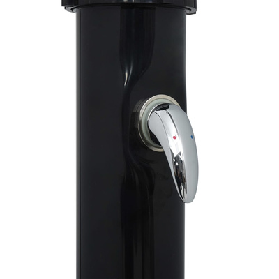 Prysznic solarny, czarny, 220 cm, 20 L