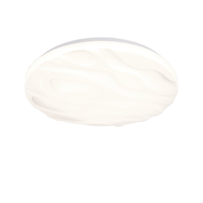 Nevada lampa sufitowa plafon biały 24w led 38,5 cm efect sky