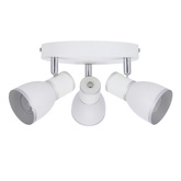 Lampa sufitowa candellux fido 98-63397 plafon e14 biały+chrom