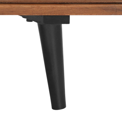 vidaXL Szafka pod TV, 140x30x40 cm, lite drewno akacjowe