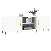 vidaXL Szafka pod TV, biała, 150x30x50 cm, materiał drewnopochodny wariant 7