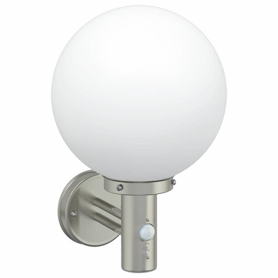 Zewnętrzna lampa ścienna 2 pcs Srebrny 28 x 25 x 38 cm