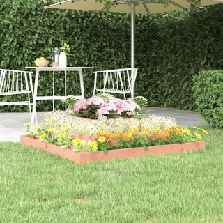 vidaXL Donica, 110x110x27 cm, lite drewno daglezjowe