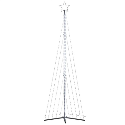 Choinka LED 495 LED Zimna biel 300,5 cm