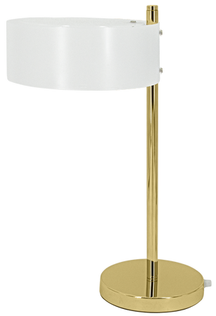 Nowoczesna lampa stołowa led kryształ ANTILA złoty