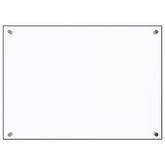 Panel ochronny do kuchni, przezroczysty, 70x50 cm, szkło