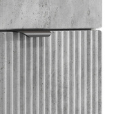 Zestaw mebli łazienkowych Betonowy szary 78,5 x 37,5 x 81 cm