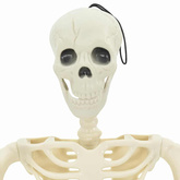 Szkielet Halloweenowy 2 pcs Biały 85 cm PVC