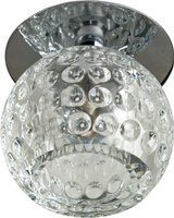 oprawa stropowa candellux sk-20 ch g4 chrom opr. strop. stała kryształ 20w g4 kula