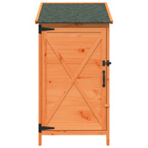 Shed ogrodowy brązowy 59,5 x 56 x 113,5 cm Drewno Świerkowe