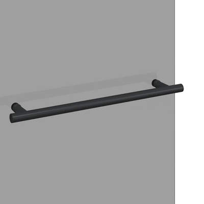 Osłona prysznicowa Czarny 120 x 140 cm Szkło ESG i aluminium