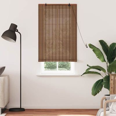 Roleta brązowy 80 x 220 cm Bambus