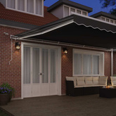 Rama markizy Ze LED Lights Biały 600 × 300 cm Aluminium
