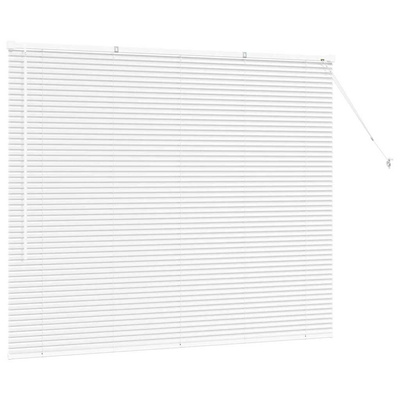 Żaluzje weneckie Biały 130 x 155 cm Aluminium