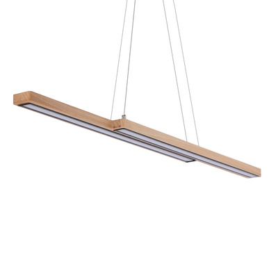 Sento lampa wisząca drewniany 13W LED 4000K maskownica czarna