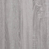 vidaXL Biurko, szary dąb sonoma, 140x50x75 cm, materiał drewnopochodny