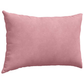 Poduszki na sofę 2 pcs Różowy 60 x 40 cm Tkanina sztruksowa