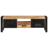 vidaXL Szafka pod TV, 120x30x40 cm, lite drewno mango