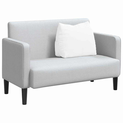 Poduszka na plecy Biały 60 x 20 x 50 cm tkanina