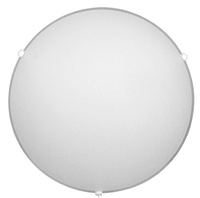 Plafon LED Bianca okrągły do korytarza 30 cm biały szklany