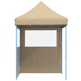 Namiot Imprezowy Beżowy 200 x 200 x 306 cm Materiał Oxford