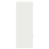 Skrzynka na przesyłki z drzwiami Biały 41 x 38 x 103 cm Stal