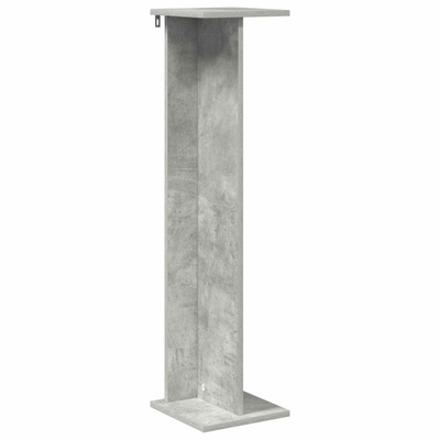 Stojak na rośliny 2 pcs Betonowy Szary 25 x 25,5 x 100,5 cm
