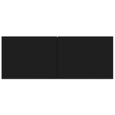 vidaXL Szafki telewizyjne, 4 szt., Czarny, 80x30x30 cm