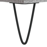 vidaXL Szafka pod TV, szary dąb sonoma, 150x30x44,5 cm w kolorze cm