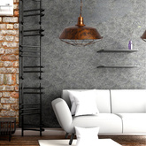 Lampa wisząca Abigali Antique, miedziany E27