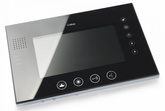 Monitor głośnomówiący czarny 7cali stacja + kamera model standard
