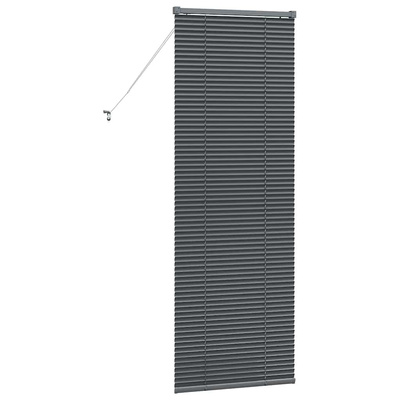 Żaluzje weneckie Ciemnoszary 175 x 55 cm Aluminium