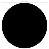 Pokrywa na basen, czarna, 549 cm, PE