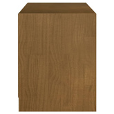 vidaXL Szafka pod TV, miodowy brąz, 104x33x41 cm, drewno sosnowe