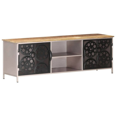 vidaXL Szafka pod TV, 120x30x40 cm, surowe drewno mango