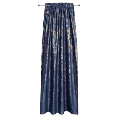 Zasłona Kornelia granatowa 140x270