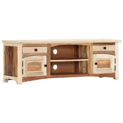 Szafka pod TV, 120x30x40 cm, lite drewno odzyskane vidaXL