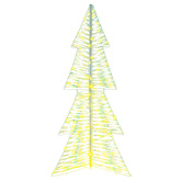 Choinka z 160 diodami LED Ciepła biel 150 cm PET