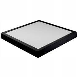 panel LED natynkowy plafon czarna 24W Lampa
