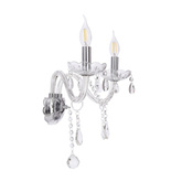 Cristallo kinkiet 2x40W E14 transparentny 22-30276
