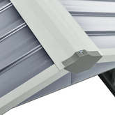 Garaż dla kosiarki robotycznej, 92x97x63 cm, galwanizowana stal