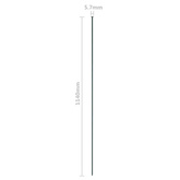 Płotek ogrodowy, 115 x 79 cm, zielony