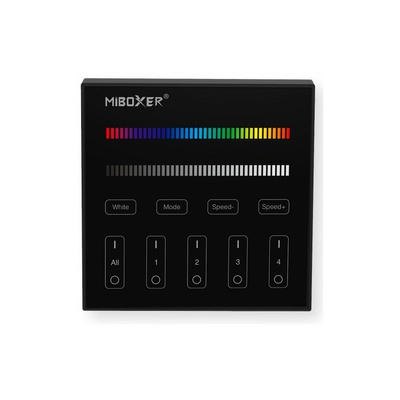 MiBoxer B3-B Naścienny pilot LED RGBW 4-strefowy 2.4GHz Dotykowy panel